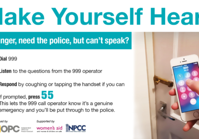 Read more about What to do if you need urgent police help through the 999 service but can’t speak