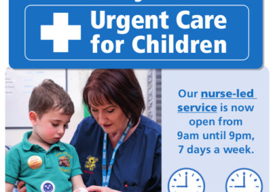 Read more about Temporary reduction in opening times for Urgent Care for Children service