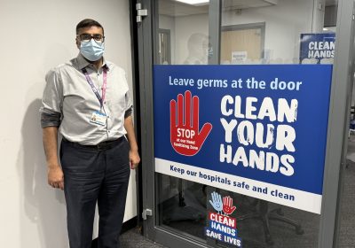 Read more about Clean your hands and wear a facemask to stop the spread of germs